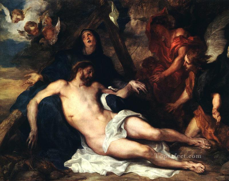 Deposition Baroque biblical Anthony van Dyck Oil Paintings